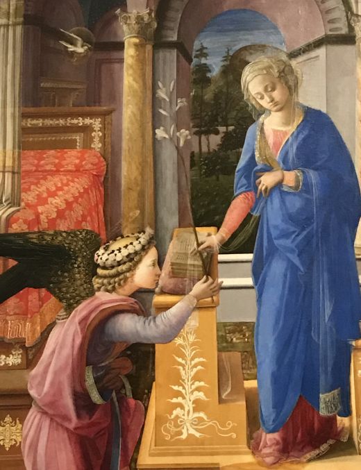 Mariä Verkündigung (1443) von Filippo Lippi