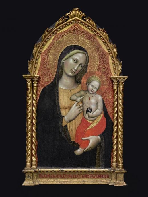 Die Ausstellung in Palazzo Barberini  präsentiert  auch wertvolle Tafeln von dem Maestro der Madonna 